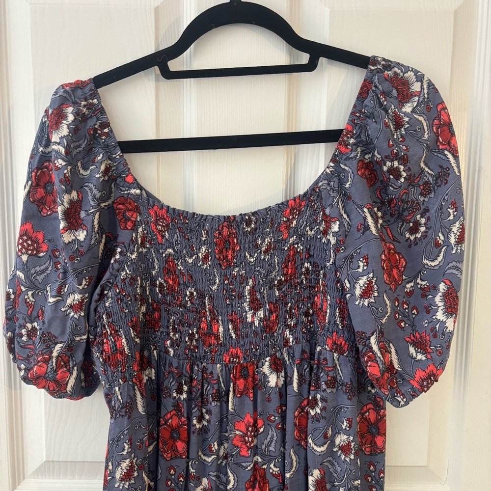 Floral Bohemian Maxi Dress - Knox Rose- Size M- Boho